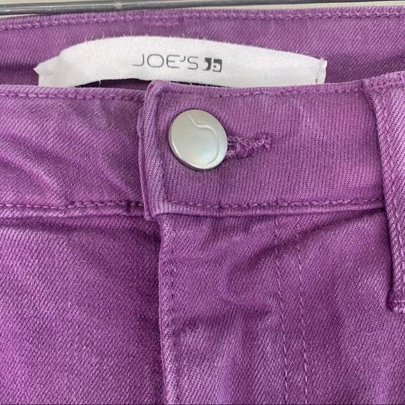 Joe’s Jeans Colored Skinny Jean Purple Passion 26 - Picture 4 of 9